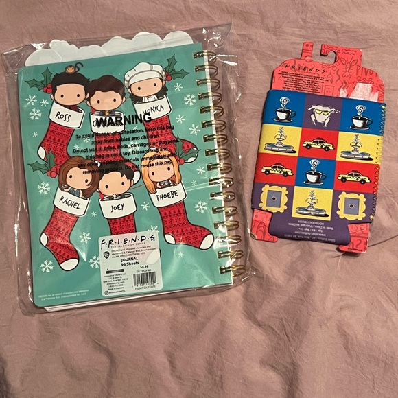 FRIENDS notebook and koozie set - Picture 2 of 5